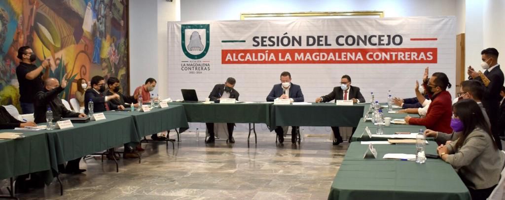 En sesión extraordinaria del Concejo se aprueba el anteproyecto de presupuesto de Egresos de La Magdalena Contreras