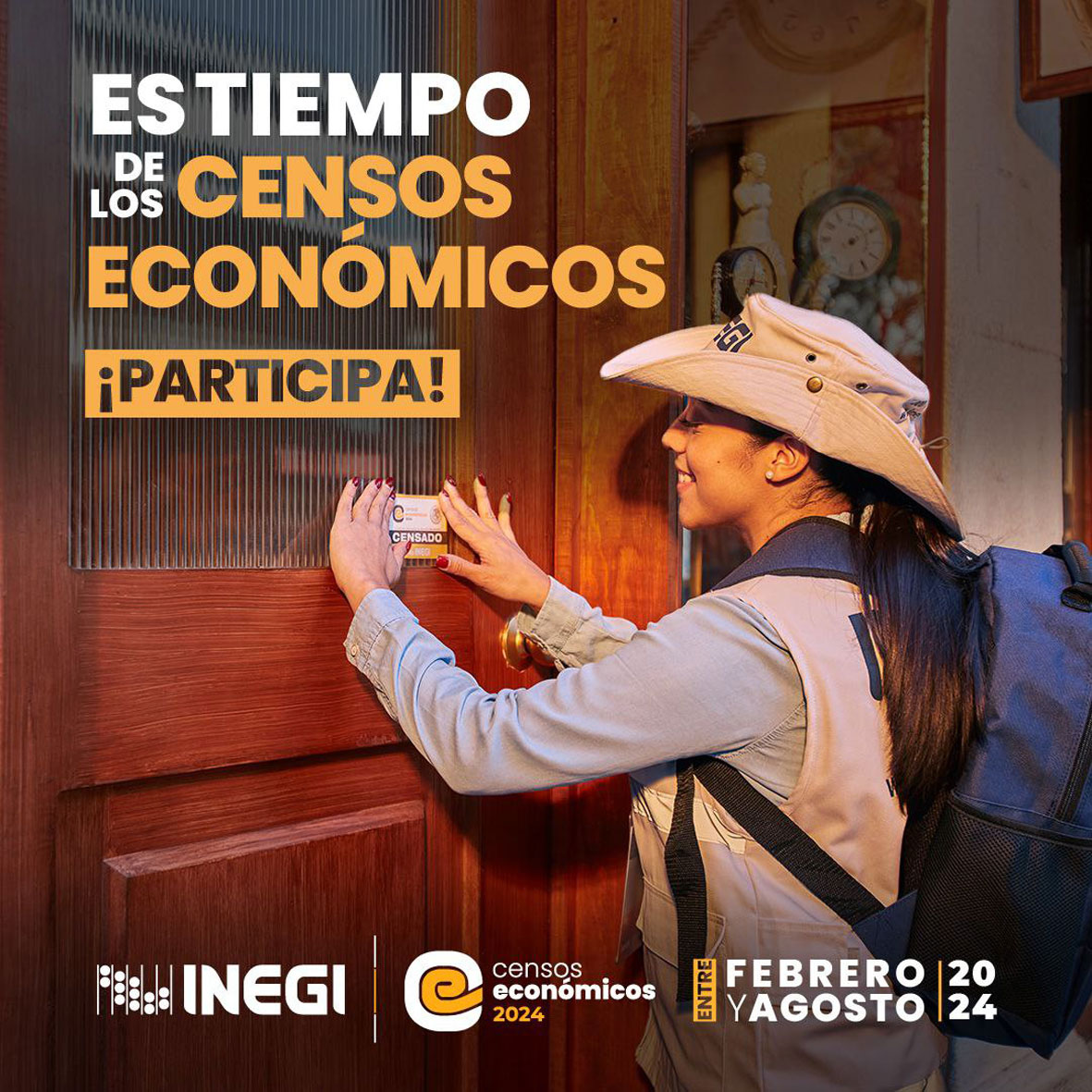 Banner INEGI Información de los Censos Económicos 2024