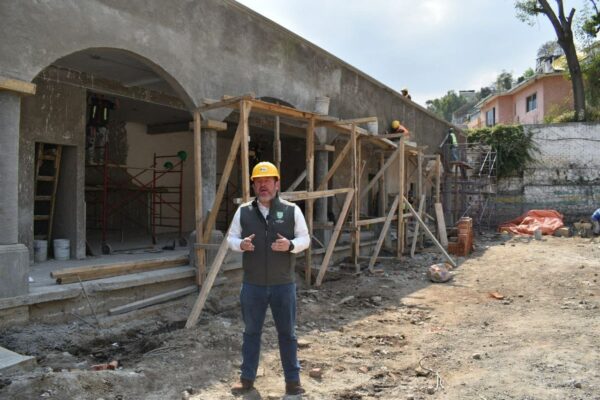 Quijano Supervisa Avances de la Construcción de la Terminal de Autobuses La Magdalena Atlitic