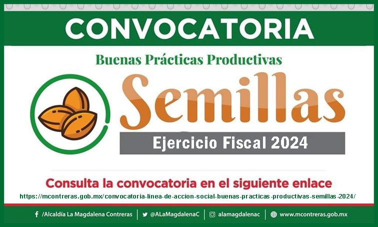 Convocatoria Línea de Acción Social "Buenas Prácticas Productivas" (Semillas) 2024