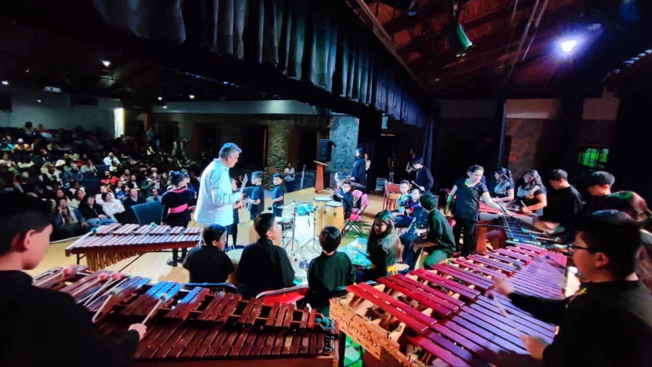 GRAN CONCIERTO DE LA ORQUESTA INFANTIL DE PERCUSIONES DE LA MAGDALENA CONTRERAS CELEBRANDO SU 48 ANIVERSARIO