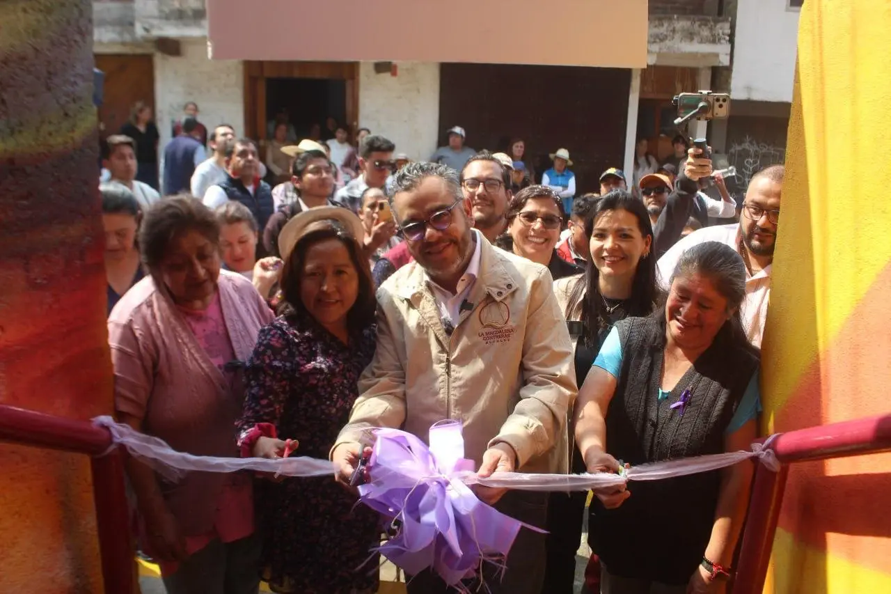 La Magdalena Contreras transforma calles y espacios públicos en las Cruces y El Ocotal