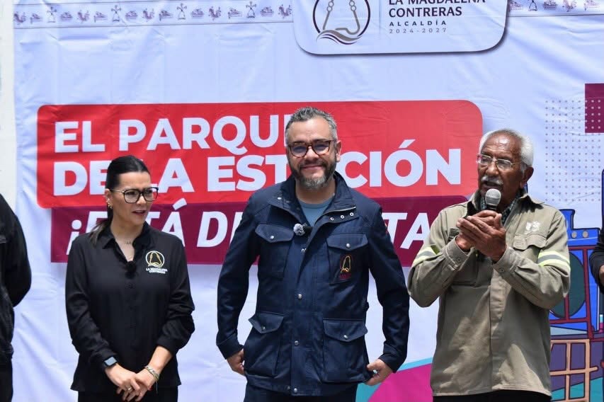 ¡Todos a bordo! Se entrega la rehabilitación integral del Parque La Estación en La Magdalena Contreras